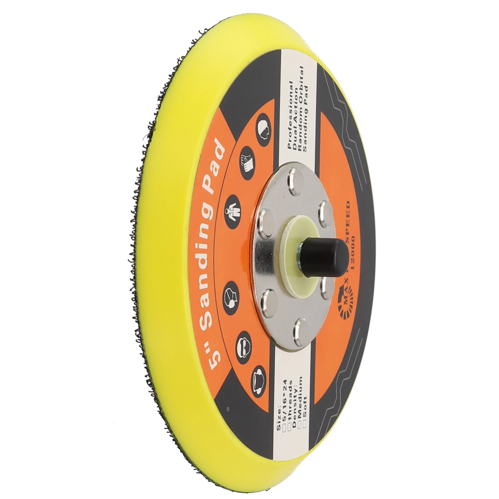 

Plate Sander Backing Pad 125mm 5inch Abrasive Tool For Polishing Grinding Hook And Loop Power Tool Accessories