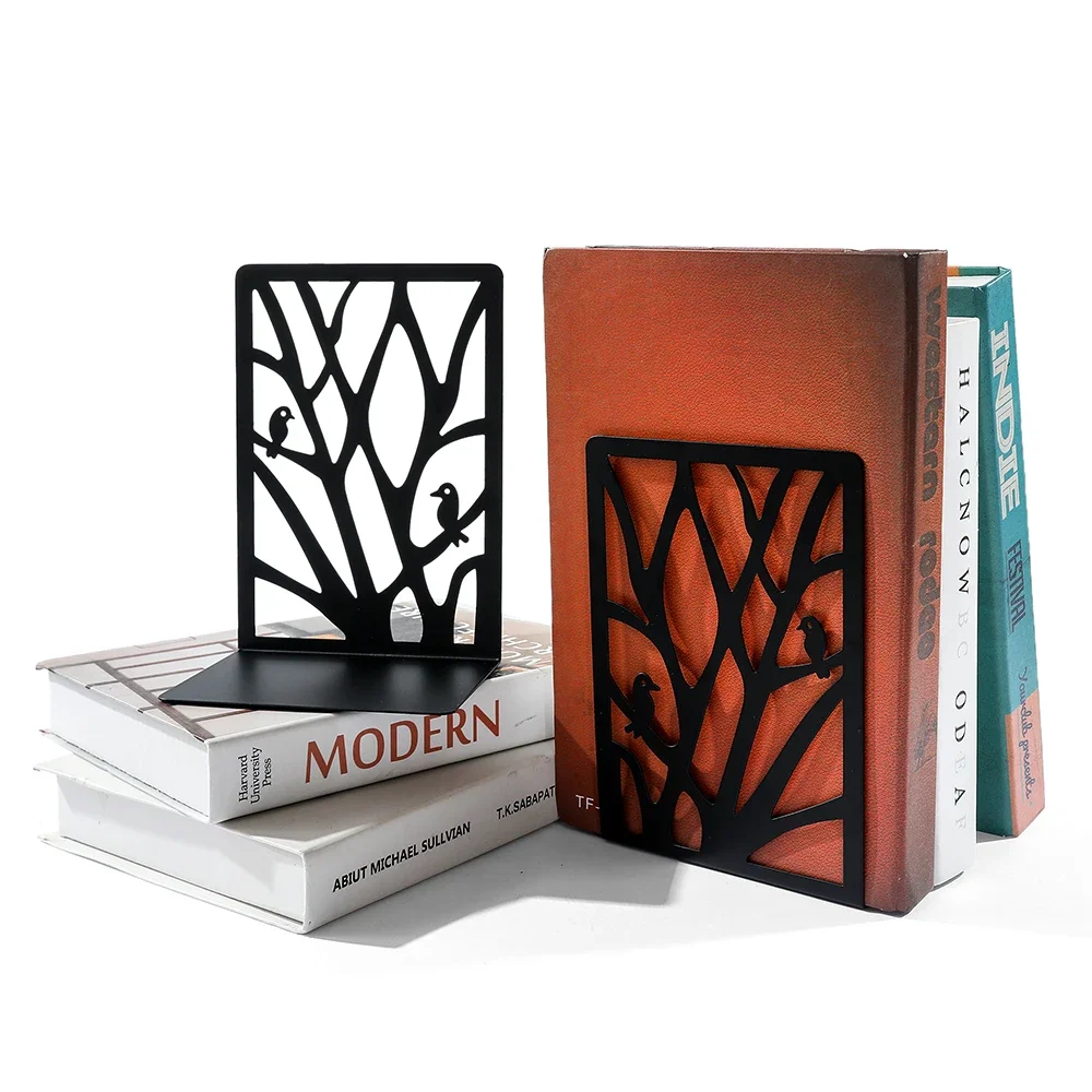 Bookend 새 가지 책상 거치대 선물, 책 다리미 선반, 사무실 스탠드, 집, 사랑 끝