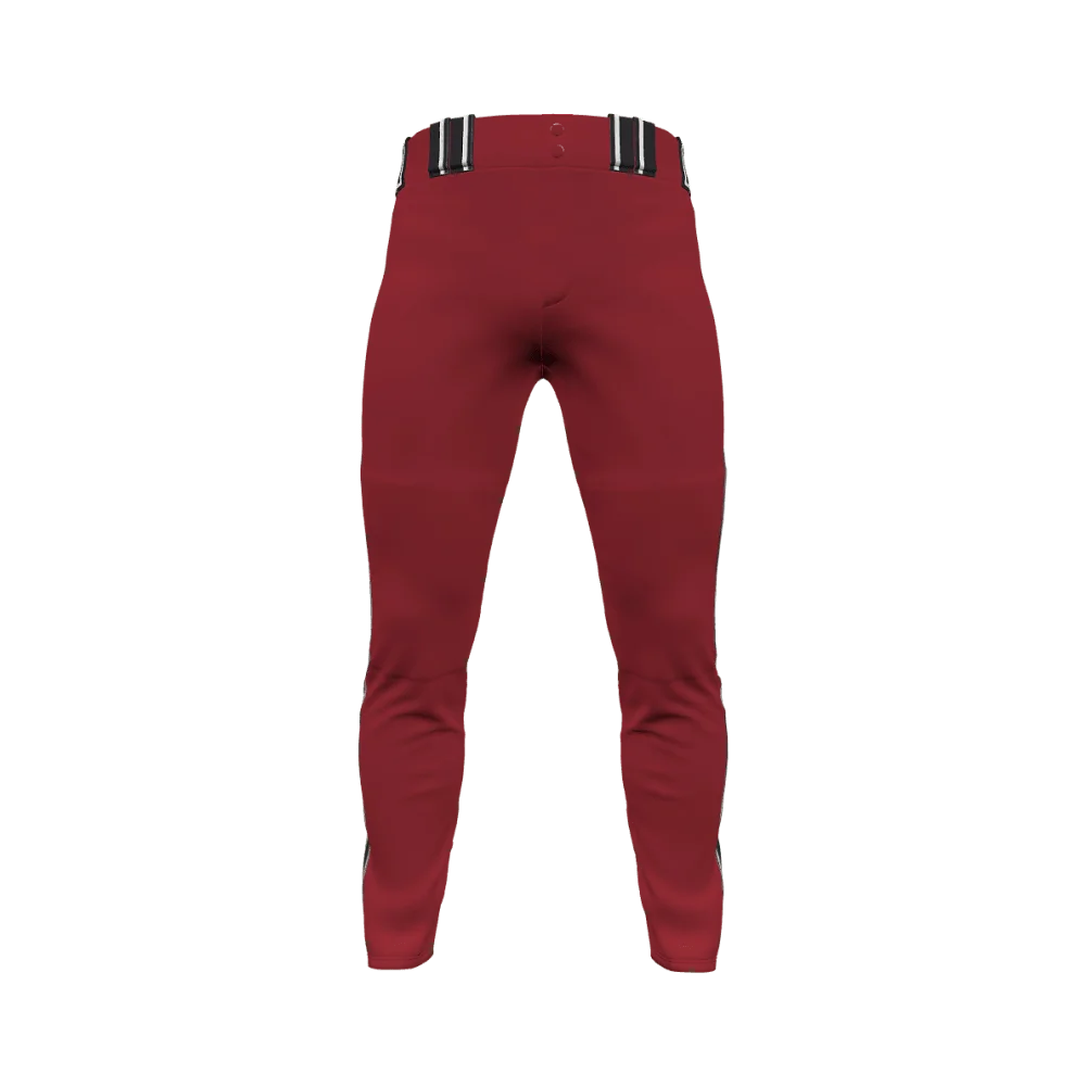 Men's Baseball Pants Casual Youth Pants Comfortable Male Trousers Elastic Mens Baseball Wear Team School Sports Uniform