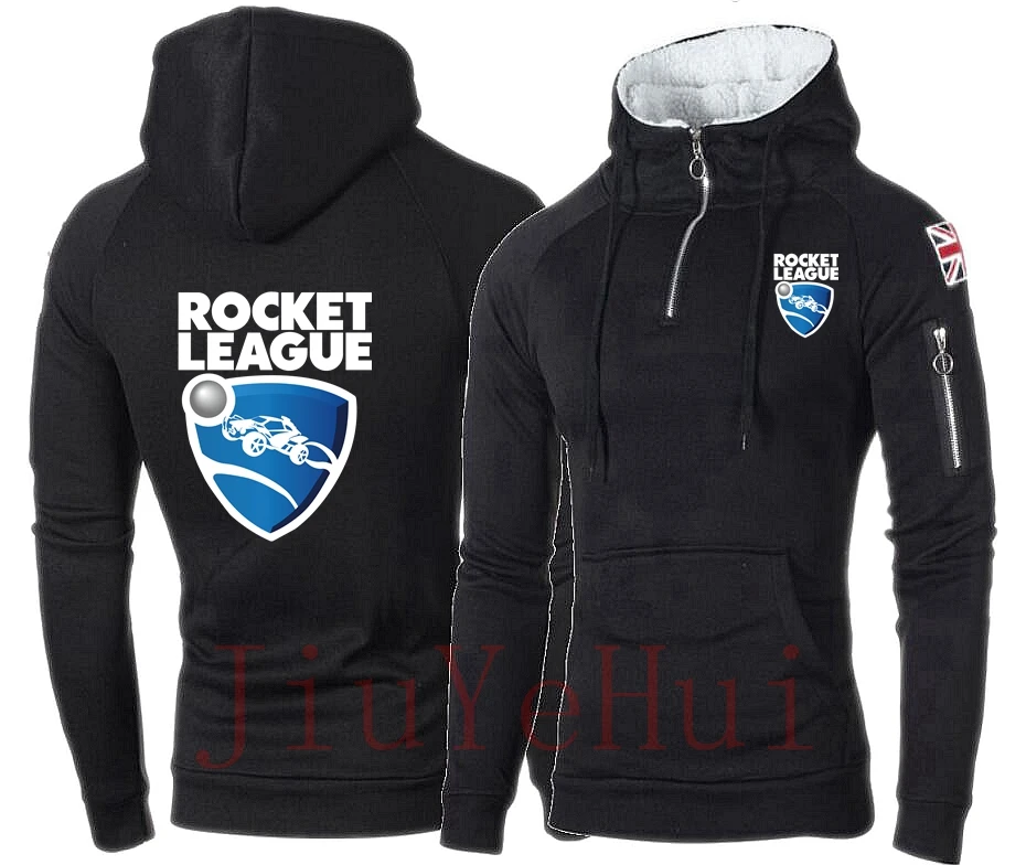 Game Zipper Hooded Sweatshirt Rocket League Organic Women Hooded Hoodies Sweatshirts Male Streetswear Coat Jackets