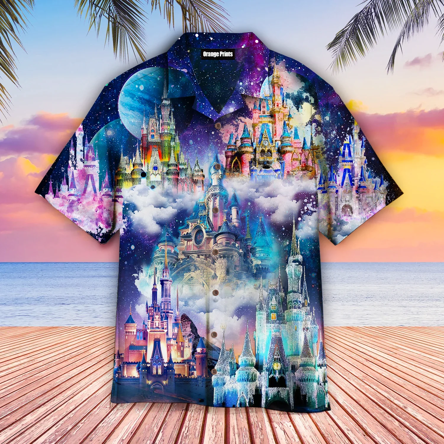 Magical 50th Anniversary Hawaiian Shirt Disney Magic Castle Hawaiian Shirt Men Women Short Sleeve Shirts Mickey Hawaiian Shirt 6