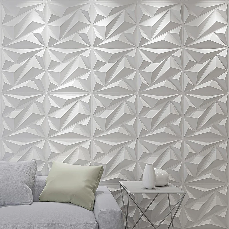 12 Pcs Esports games Super 3D Art Wall Panel PVC Waterproof Wall Decor 3D wall stickers Tiles Diamond Design DIY Home Decor 3d wallboard 3d tile sticker