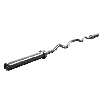 Steel Home Gym Curl Bar (1.2 m) 💪🏋️‍♂️ 1