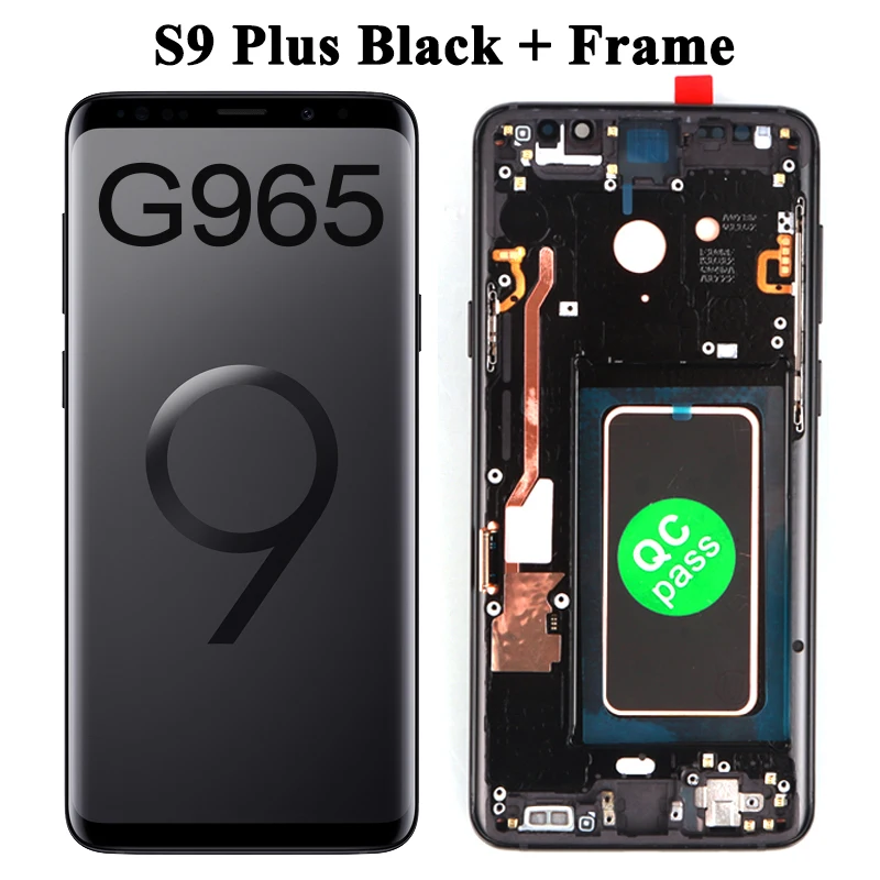 Top-notch quality Super AMOLED LCD Touch Screen for Samsung S9 S9