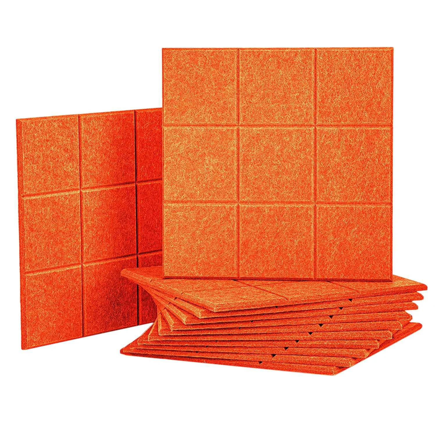 

Акустические пенопластовые панели, звукоизоляционная панель, 12x12x0,4 дюйма, высокая плотность, скошенная кромка, плитка для акустической обработки, 12 упаковок