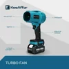 KEEAFFOR 200M/S Brushless Turbo Jet Fan 2000W Cordless Electric Air Blower Violent Handheld Power Tool for Makita 18V Battery 4