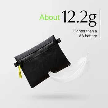 Mini Portafoglio XPAC Ultraleggero Idrorepellente, Porta Carte, Organizzatore da Viaggio EDC, Porta Monete e Auricolari, Borsa Portaoggetti per Escursionismo