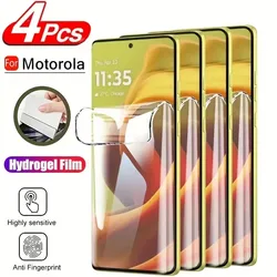 Hydrogel Screen Protector 4 - Pack - Premium HD Film - Hydrogel Film (Moto G Play 2023)