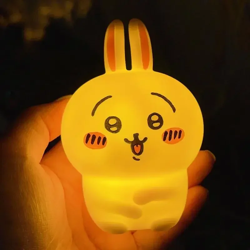 Kawaii Chick Bedroom Desktop Decoration Cartoon Vinyl Doll Night Light - Luminous Surprise Gift