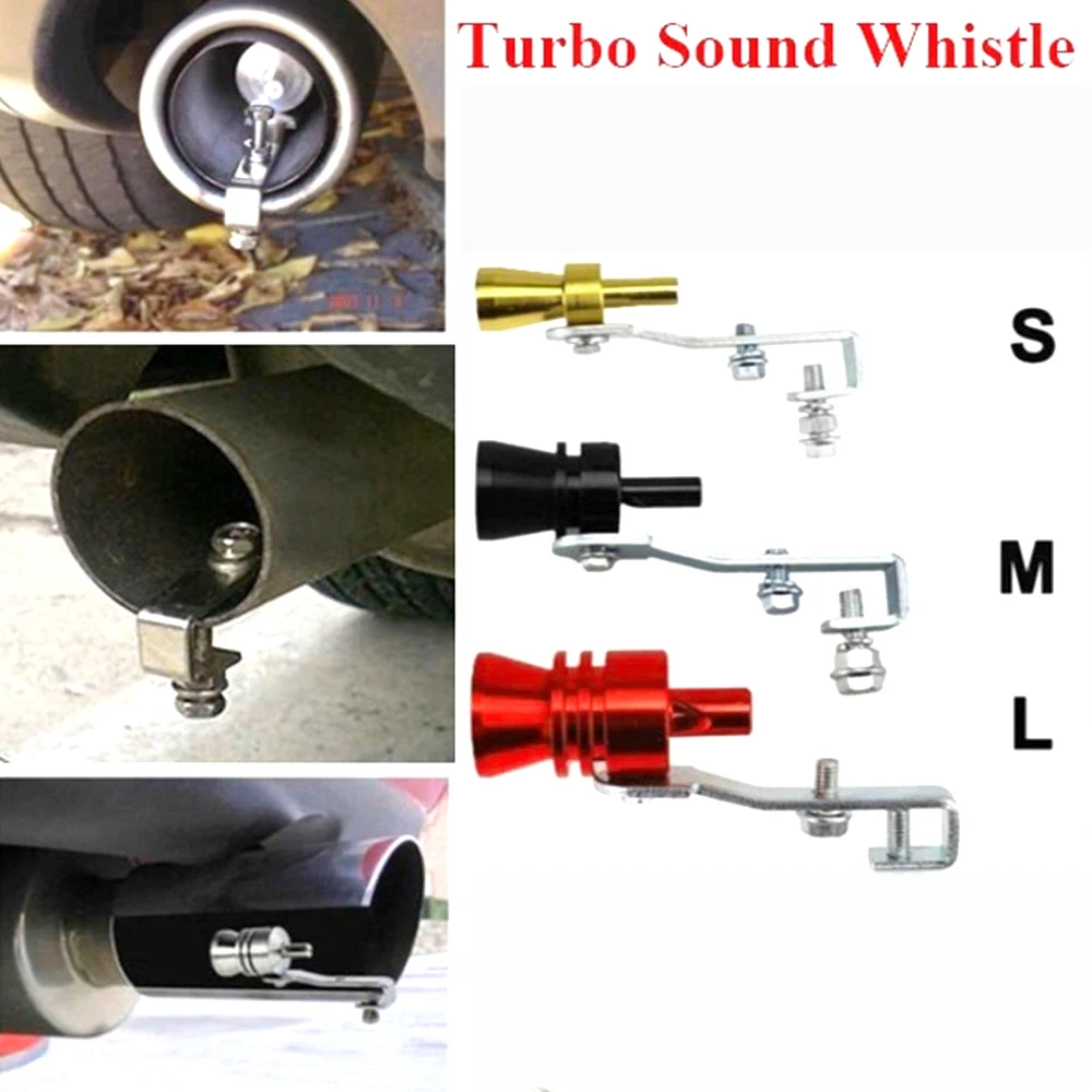 Universal Car Turbo Sound Whistle Sound Simulator Vehicle Refit Device Exhaust Pipe Turbo Sound Whistle Car Turbo Muffler