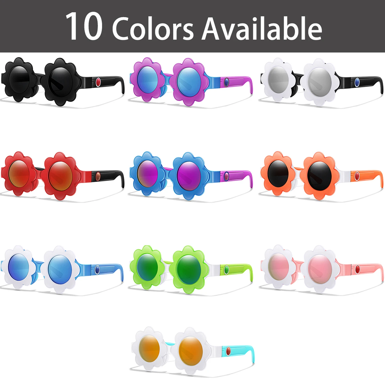 Sunflower Eyewear Polarized round Sunglasses for Kids Party