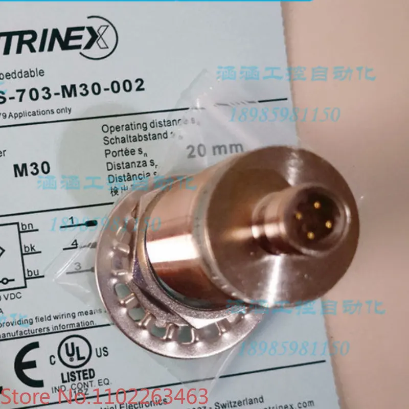

DW-AS-703-M30-002 701-702-704 Metal Thread Inductive Switch Sensor