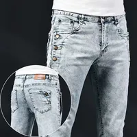 Men Blue Denim Skinny Jeans