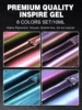 NEW YOKEFELLOW 5pcs 10ml Dreamland Magnetic Gel Nail Polish Set Semi Permanent Soak Off UV LED Manicure For Nail Art Gel Varnish 2