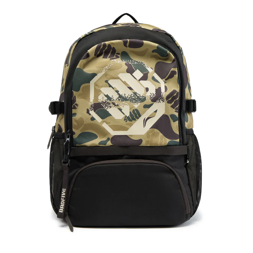 バスケット ウェーブ リム ナチュラル アンド ジェイド Li-Ning Unisex BADFIVE Basketball Bag 310*220*480mm Capacity