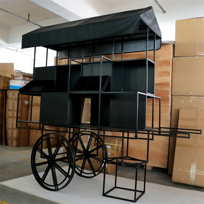 

Металлическая подставка для торта в романтическом стиле с кареточкой Золушки, украшение для свадьбы, десерт для будущей мамы, цветочная корзина, выставочные стойки