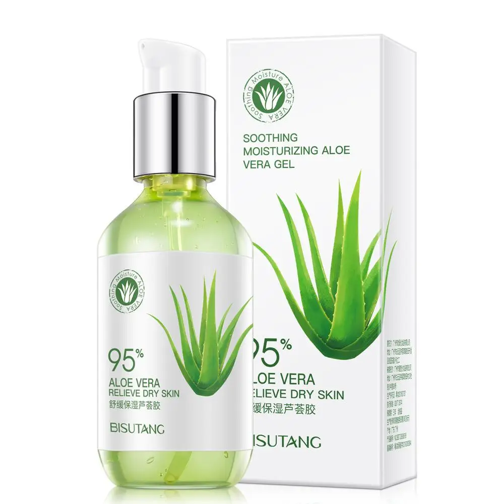 

Natural Organic Moisturizing Soothing Skin Pure Aloe Vera Gel for Face