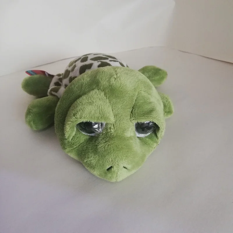 

About 22cm Lovely Green Turtle Plush Toy Big Eyes Tortoise Soft Doll Kids Toy Boys And Girls Toys Birthday Xmas Gift h2469