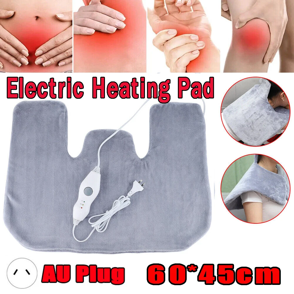 

Электрическая грелка для плеч и шеи, греющее одеяло с электрическим подогревом для снятия боли в плечах, регулятор температуры