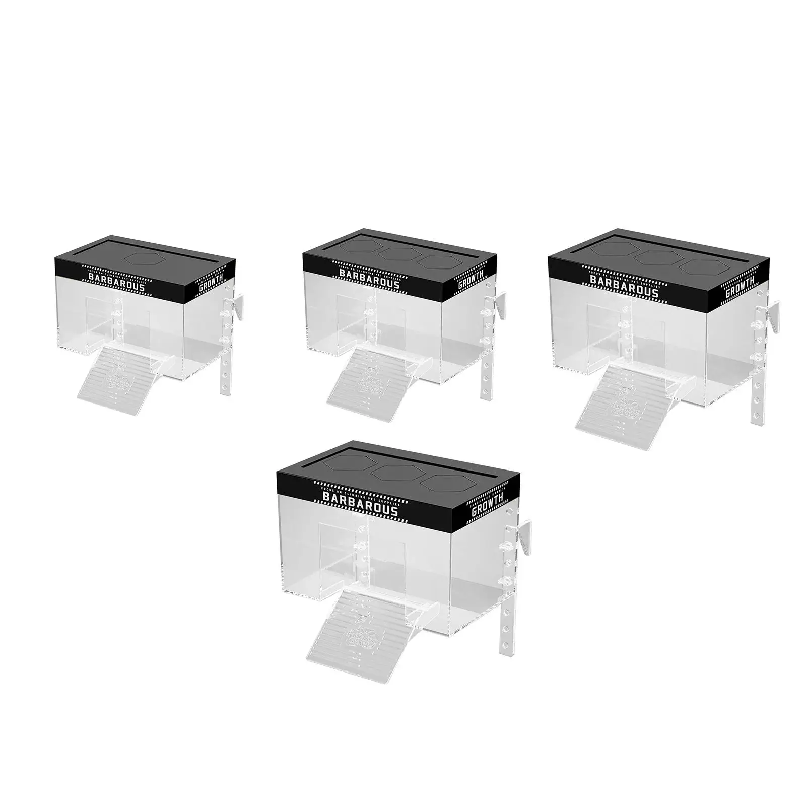 Acrylic Turtle Basking Platform – Easy Assembly Turtle Dock for Aquariums 3