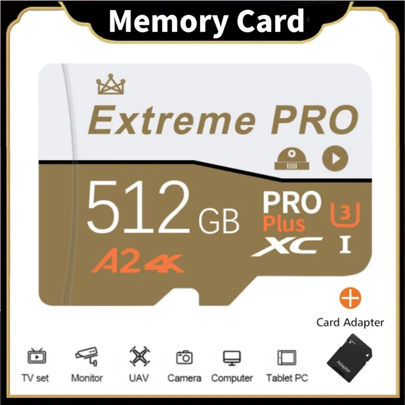 Ultra Memory Card 512Gb 256Gb 128Gb 64Gb Card Sd/Tf Flash Card Mini Memory Flash Card 64Gb 32Gb Spedizione Gratuita Per Telefono/Computer