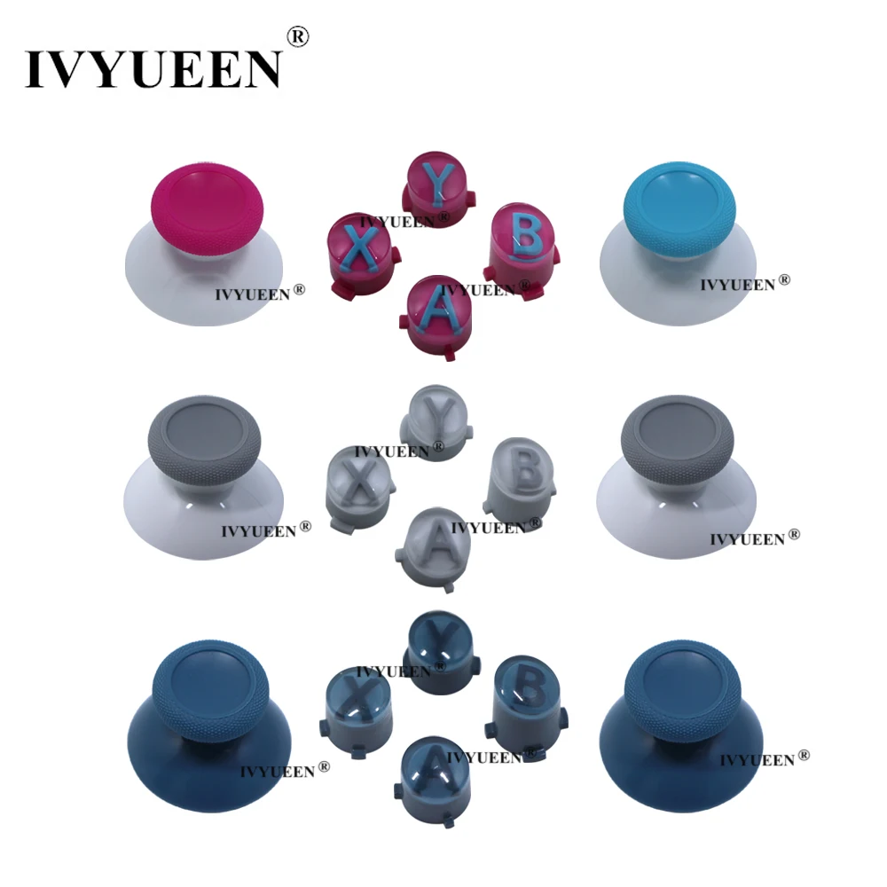 Enhanced Replacement Kit for Xbox Controller: Joystick Thumbsticks & ABXY Action Face Buttons