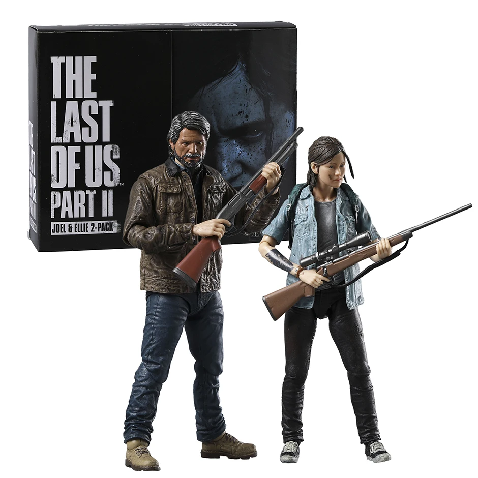 NECA ラスト・オブ・アス2 ジョエル エリー フィギュア ネカ Amazon.com: NECA The Last of US 2 Ultimate Joel and Ellie 7