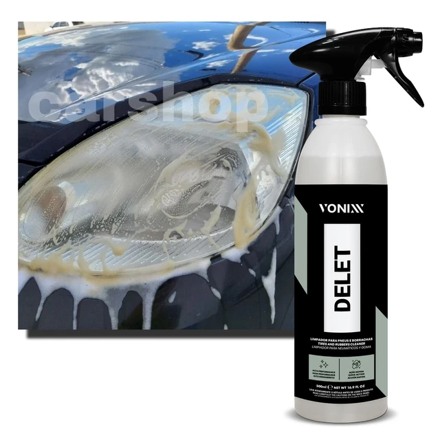 Delet Vonixx Cleaner For Tires Rubber Headlight 500ml