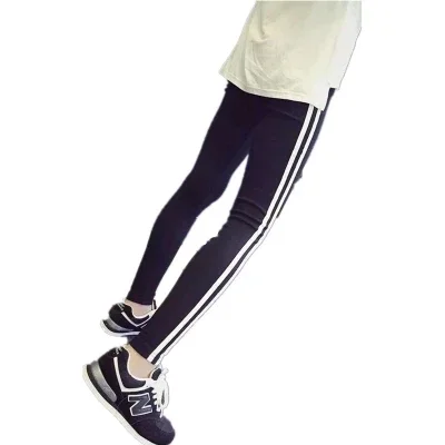 Winter maternity clothes plus velvet leggings high elastic stitching warm pants soft thick cotton trousers for pregnancy 6