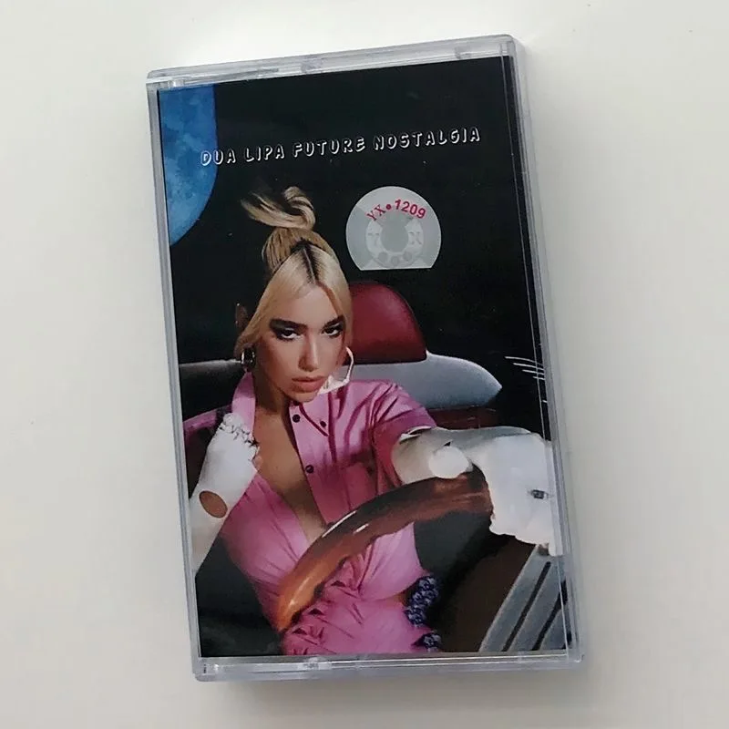 Hot Dua Lipa Music Magnetic Tape Future Nostalgia Album Non Iniziare Ora Cassette Cosplay Walkman Recorder Car Soundtracks Box