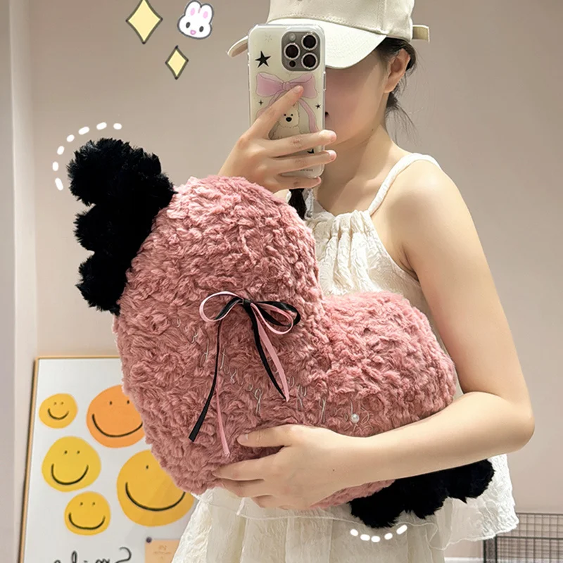 Kawaii Rainbow Pink Star Yellow Sun Plushie Stuffed Cute Cartoon Weather Cloud Plush Toy for Kid Bedroom Decor Sofa Throw Pillow