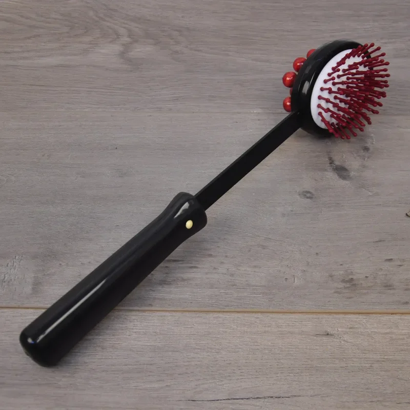 Massage Stick Back Percussion Massage Hammer Fatigue Relief Handle Wood Scraper Relaxation Massage Stick Body Health Care