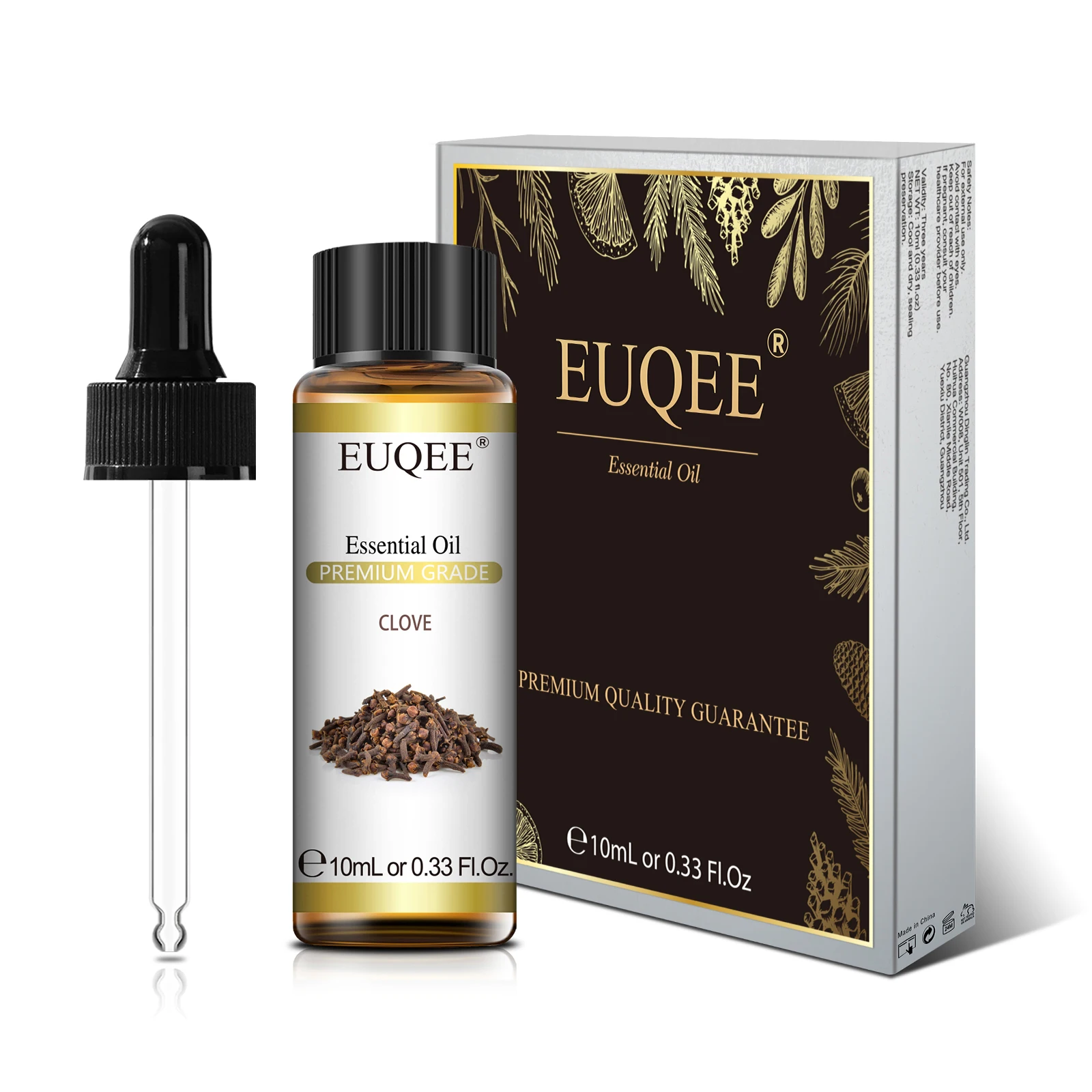 Palo Santo Natural Essential Oil Blend with Glass Dropper – Aromatic Botanical Collection