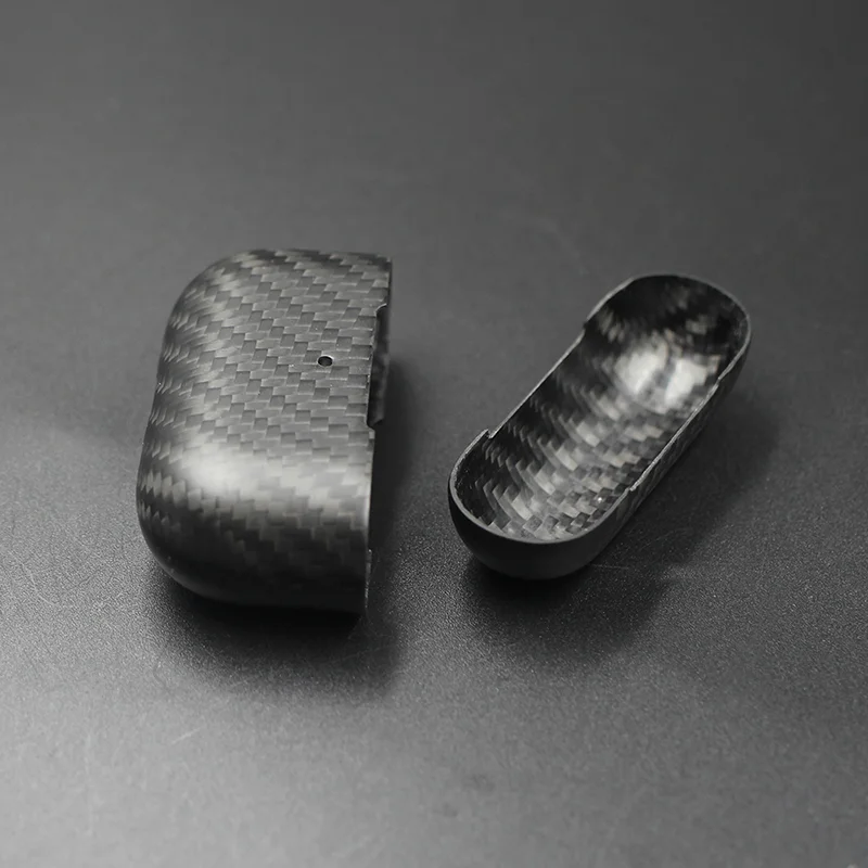 Premium Ultra-Thin Real Carbon Fiber Earphone Protective Case