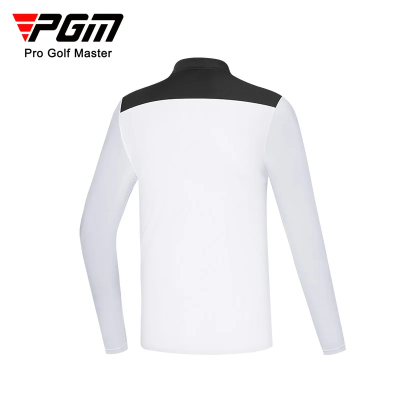 PGM men's golf wear summer ice silk sunscreen sports top men's shirts casual long sleeve T-shirt golf sportswear YF589 men golf shirt