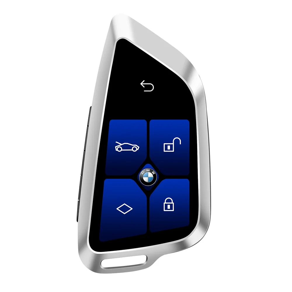 universal smart lcd car key modified original car key to keyless entry system with display