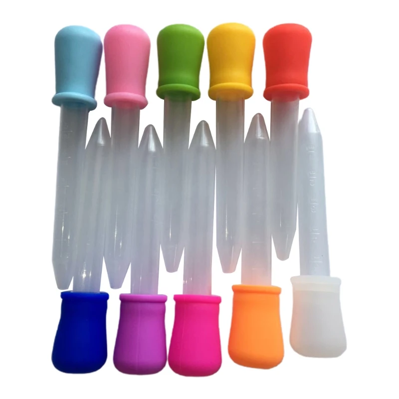 

5ml Liquid Eye Ear Graduated Pipette Dropper Squeeze Transfer Pipettes Dropper