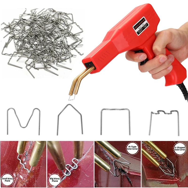 110v 220v Plastic Welding Machine Portable Electric Plastic Hot Stapler