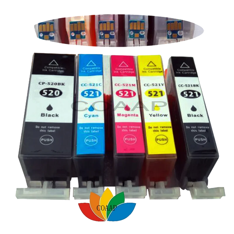 10 CARTUCCE COMPATIBILI PGI-520 PER CANON MP550 MP630 MP560 MP620 - Foto 4