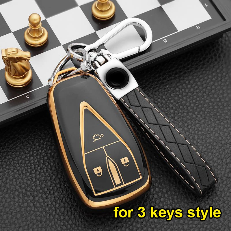 Per Changan Uni-T Uni-K Uni-V Cs55Plus Dado-Plus Portachiavi Per Auto Unità Di Copertura Decorativa Unik Univ