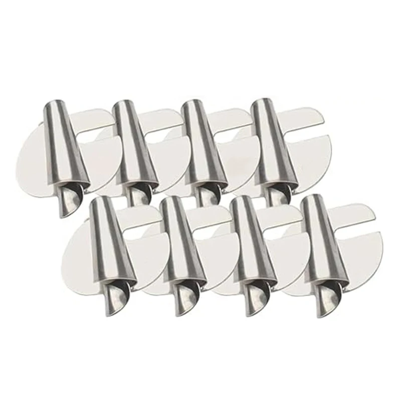 8Pcs Universal Sewing Rolled Hemmer Foot, 3-10Mm Rolled-Hem Presser Foot, Sewing Machine Wide Rolled-Hem Presser Foot