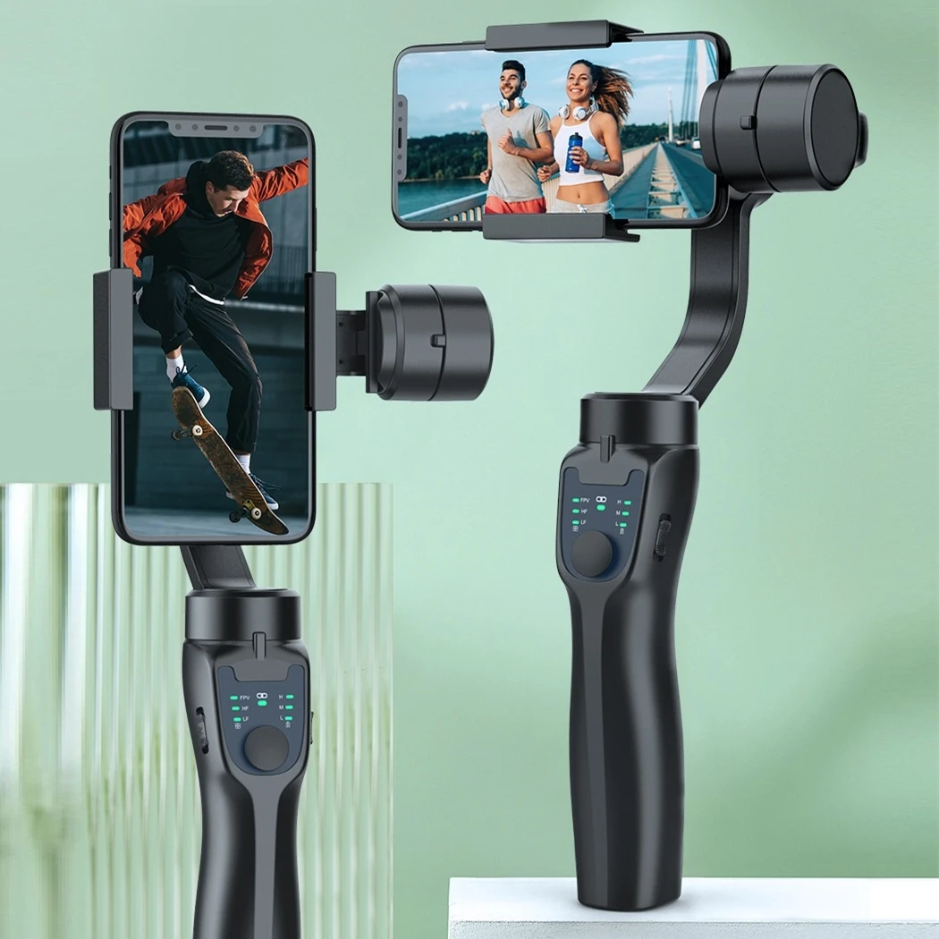 

Smart 3-Axis Handheld Gimbal Smartphone Stabilizer Cellphone Selfie Stick for Android iPhone Phone Vlog Anti Shake Video Record