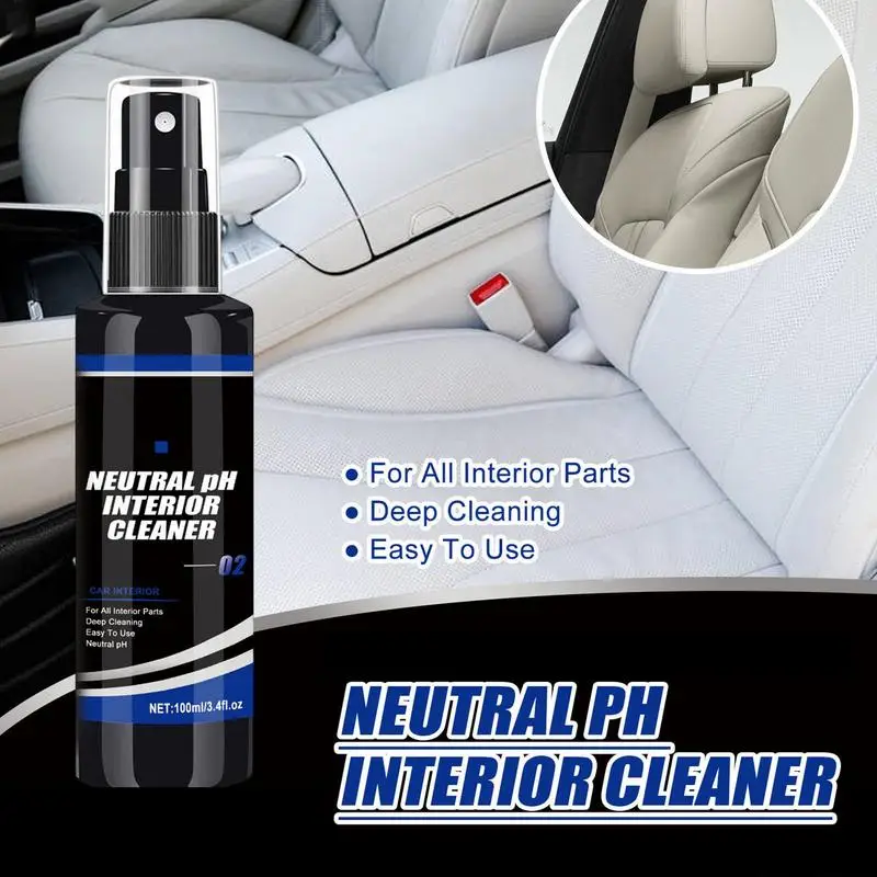 Multifunctional Leather Cleaner For Car Interior Leather Seat Cleaner And  Conditioner Leather Apparel Furniture Auto Interior
