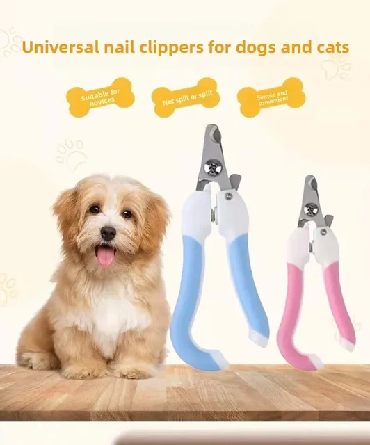 Professional Pet Nail Clipper Stainless Steel Dog Cat Nail Trimmer Labor-Saving Nail Clipper Convenient Dog Grooming Supplies 4