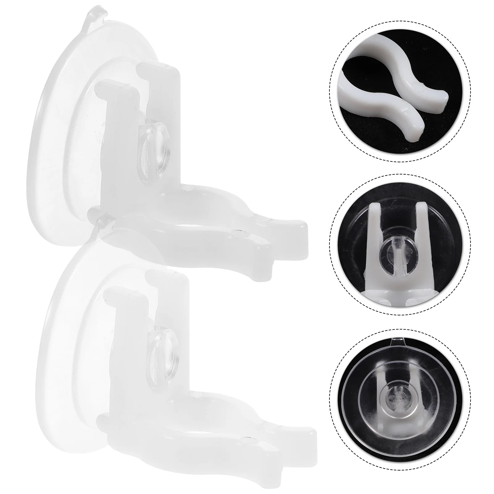 12 Pcs Suction Cup Accessories For Window Holders Flameless Suction Cups Electric Candles Cup Lamp