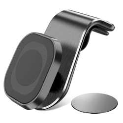 Universal Magnetic Car Phone Holder with Air Vent Mount and GPS Support Bracket (1)