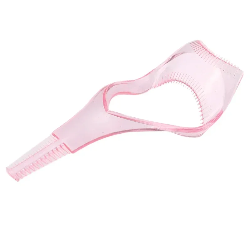 Makeup Tool Set 3 In 1 Mascara Shield Guard Curler Applicator Comb Guide Card Eyelash Tools