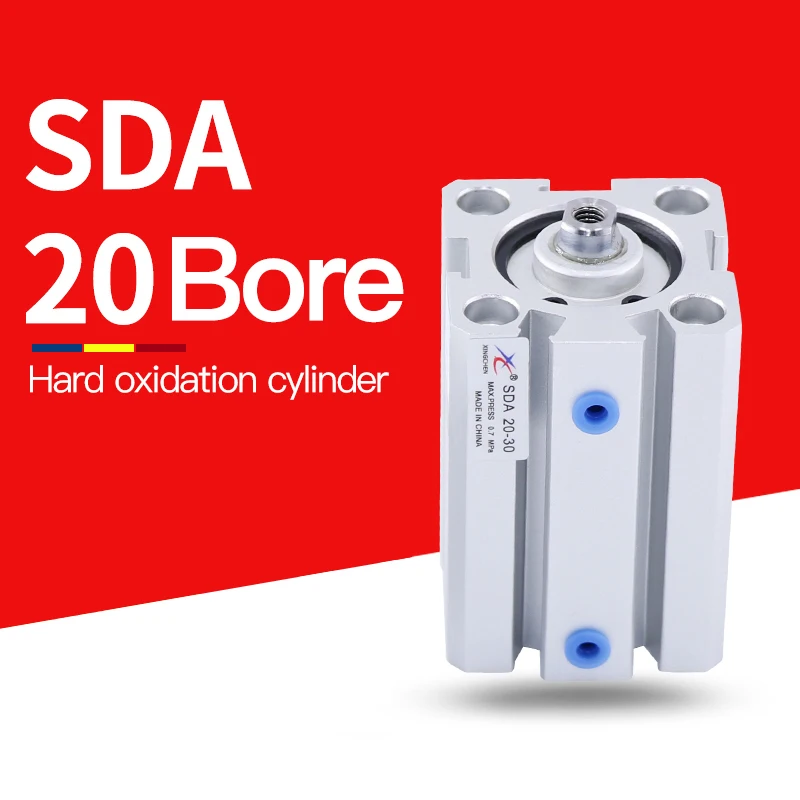 

Бесплатная доставка, цилиндр SDA, тонкий цилиндр sub 20 мм, отверстие 5/10/15/20/25/30/35/40/45/50 мм