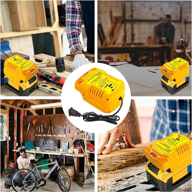 Compact and Lightweight Portable Mini Charger for Lithium-Ion Batteries