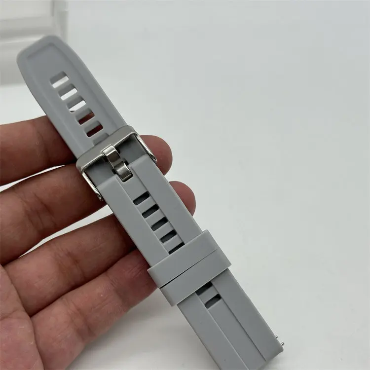 Silicone Sport Watch Band - 20mm/22mm